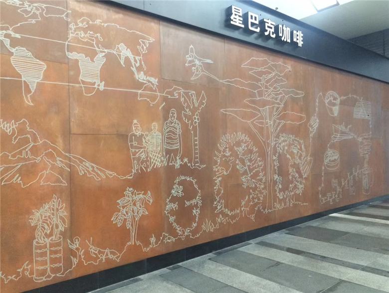 桦甸耐候钢幕墙